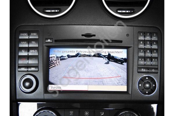 Kit cámara de visión trasera para Mercedes Benz Clase M W164, Clase GL X164