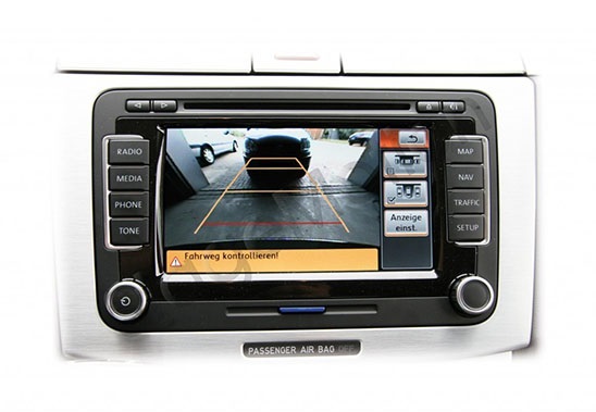 Kit cámara de visión trasera original para Volkswagen CC