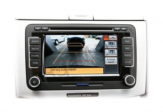 Kit de reequipamiento de cámara de visión trasera para Volkswagen Sharan y Seat Alhambra (7N)