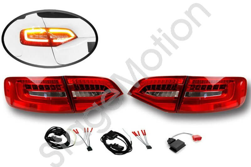 Kit de luces traseras LED para Audi A4, S4 Avant restyling