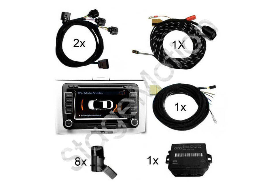 Kit Park Pilot delantero y trasero con OPS para VW Amarok