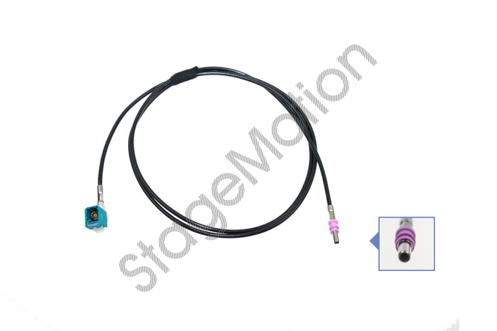 Cableado Fakra de Angular Hembra a Macho