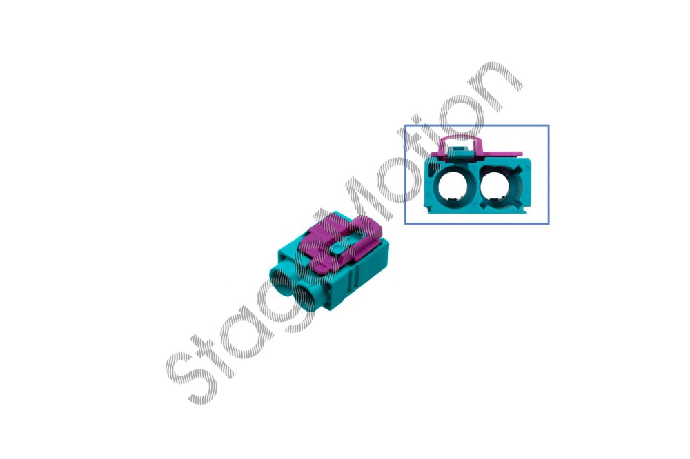 Carcasa de doble toma FAKRA - hembra