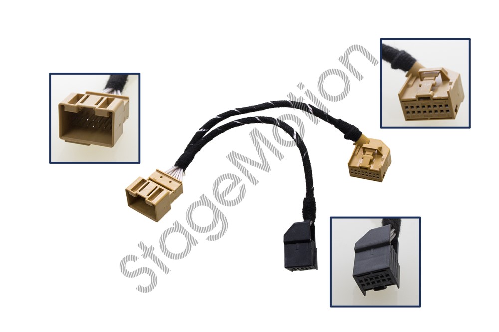 Cableado adaptadores sensores traseros para Audi A6 4G, A7 4G