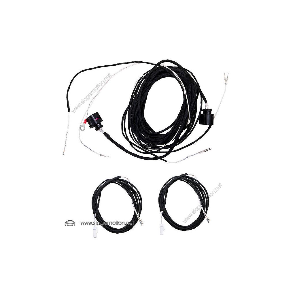 Cableado para sensor de punto ciego que incluye asistente de estacionamiento para VW, Skoda