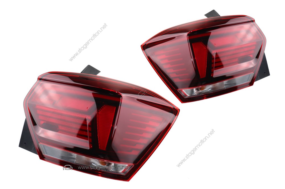 Kit de luces traseras LED oscurecidas para VW Polo AW1