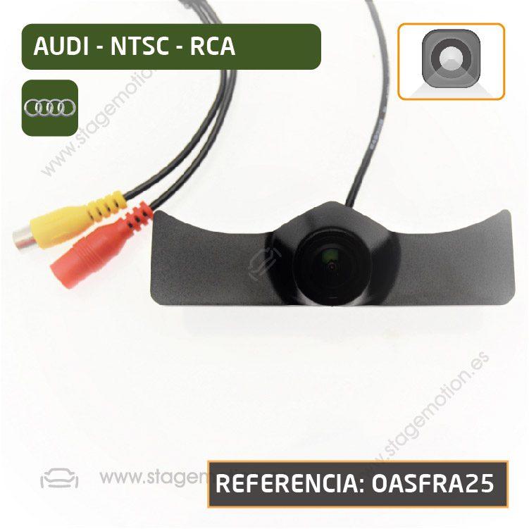 Cámara Frontal Específica RCA para Audi A4 (8W desde 2020) Tipo1