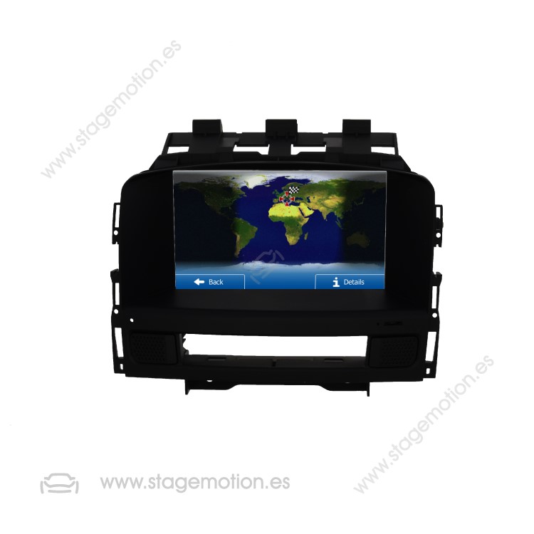 Kit Navegación R-Series para Opel Astra 2010>>