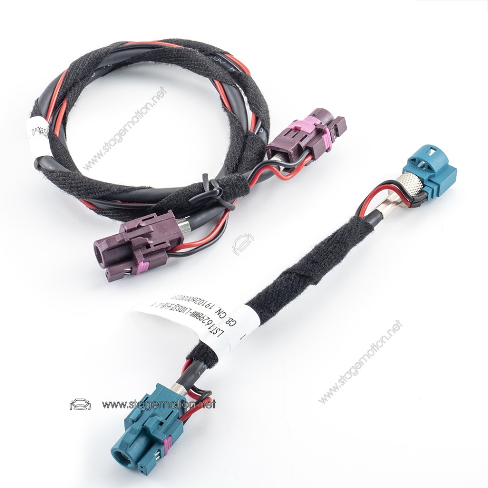 Cableado AMPIRE LVDS BMW NBT-EVO ID5/6 con monitores de 8.8 "/ 10.25"