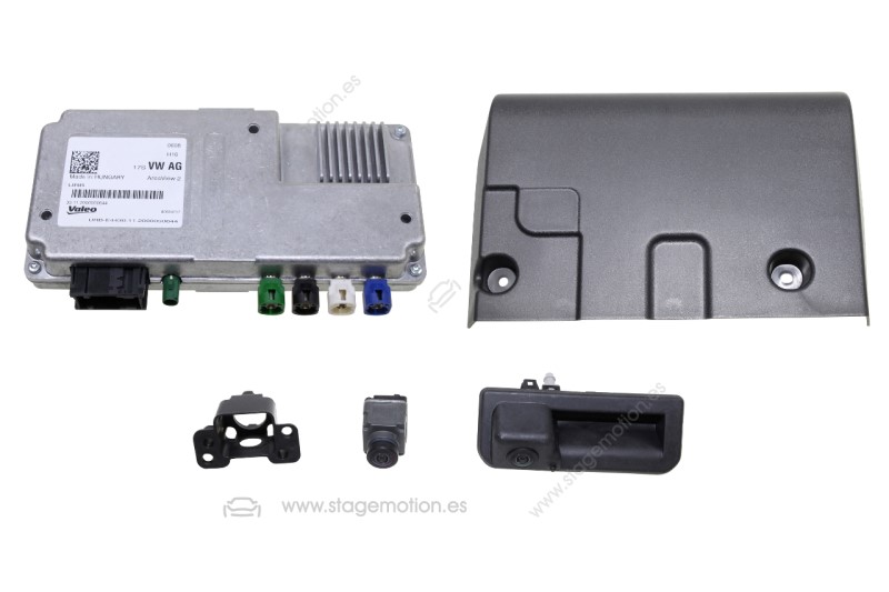 Kit de cámara de visión delantera y trasera para Skoda Kodiaq NS7