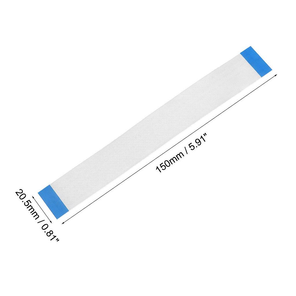 Cable Flexible-BUS 50 Pines / Paso 0,5 mm / Largo 15cm (Tipo A)