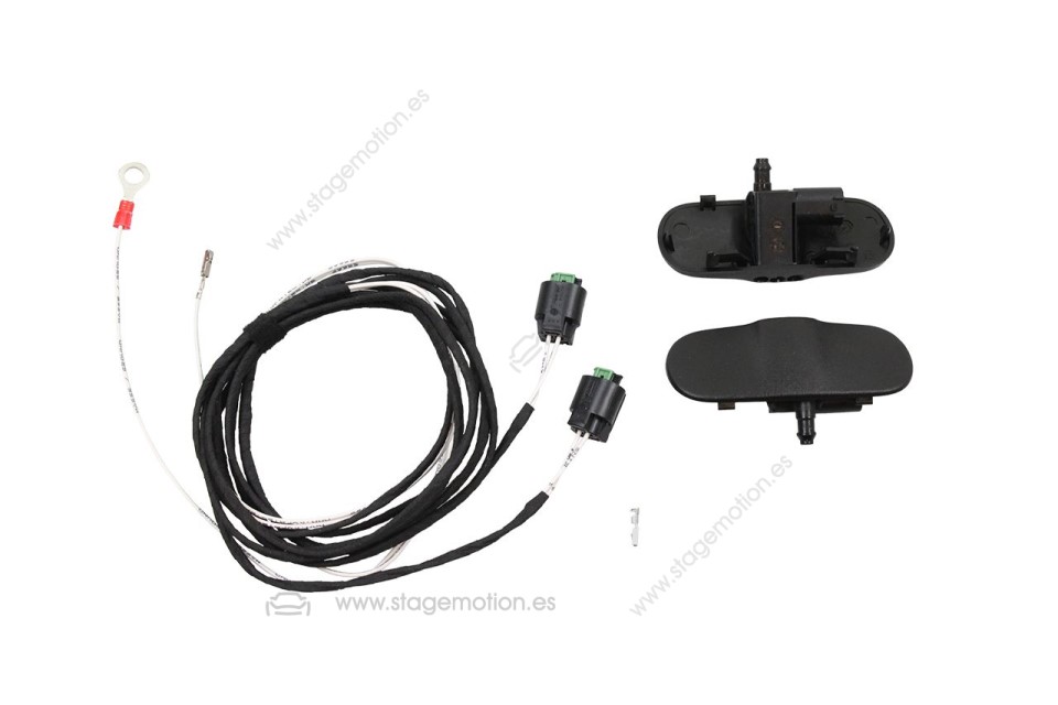 Kit de boquillas lavaparabrisas calefactables para VW Crafter SY, SZ, MAN TGE