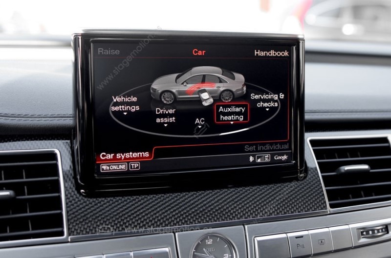 Kit de reequipamiento para calefacción adicional para Audi A8 4H