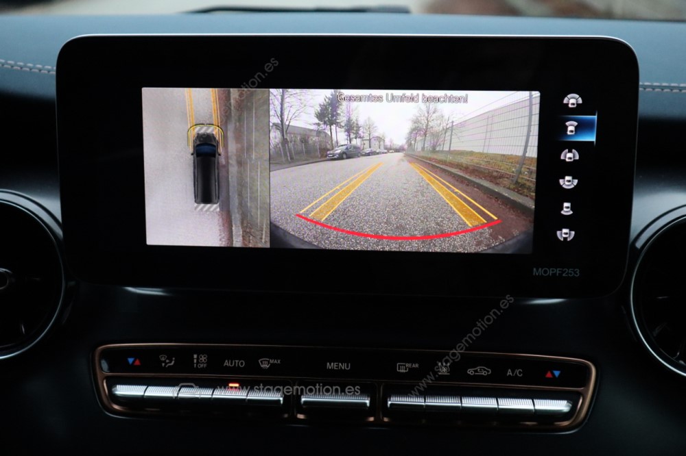 Kit reequipamiento cámara de 360° código JS1 para Mercedes Benz EQ Clase 447