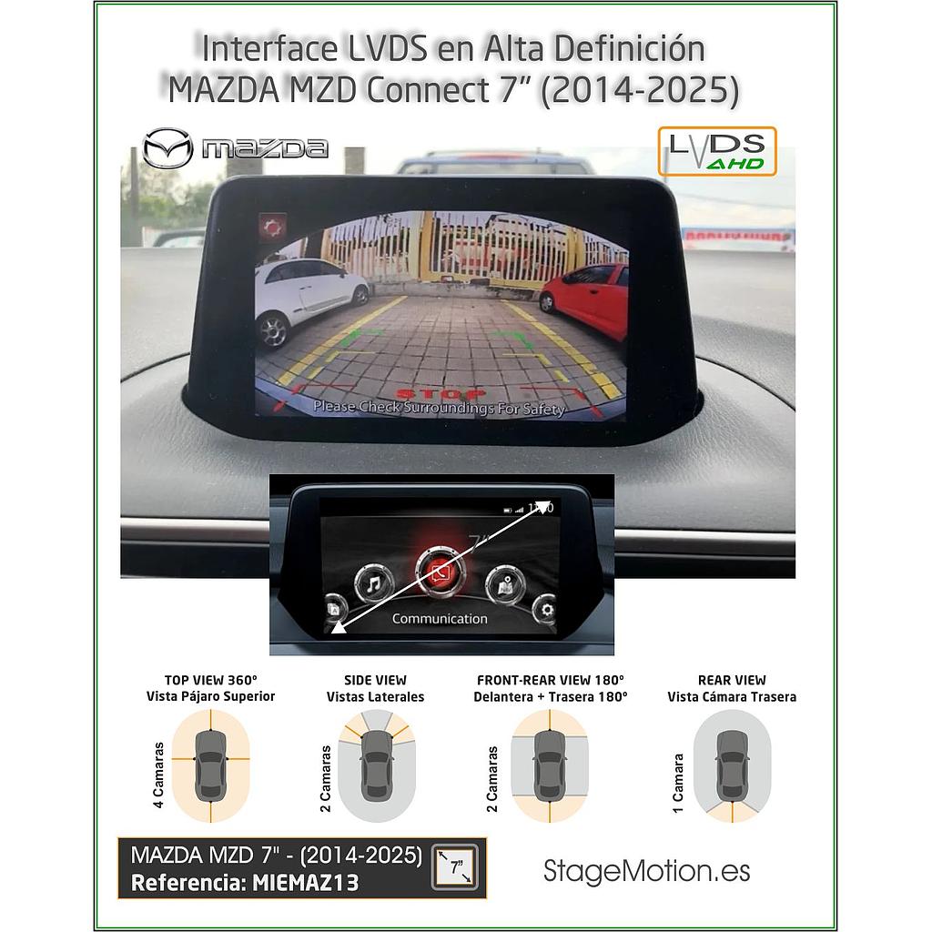 Interface Mazda MZD Connect 7" 2014-2025