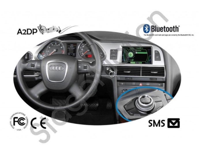 Telefonía Bluetooth "PRO" FISCON para Audi MMI 2G
