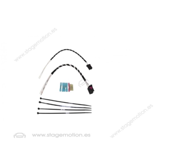 Kit de reparación de cableado para la puerta delantera izquierda y derecha para VW / Audi / Seat / Skoda
