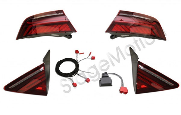 Kit de luces traseras LED restyling con intermitente dinámico para Audi A7 4G