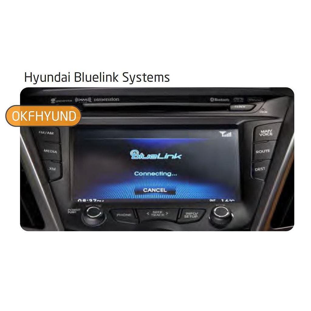 Kit RVC Integrado Hyundai Bluelink (2014>>)