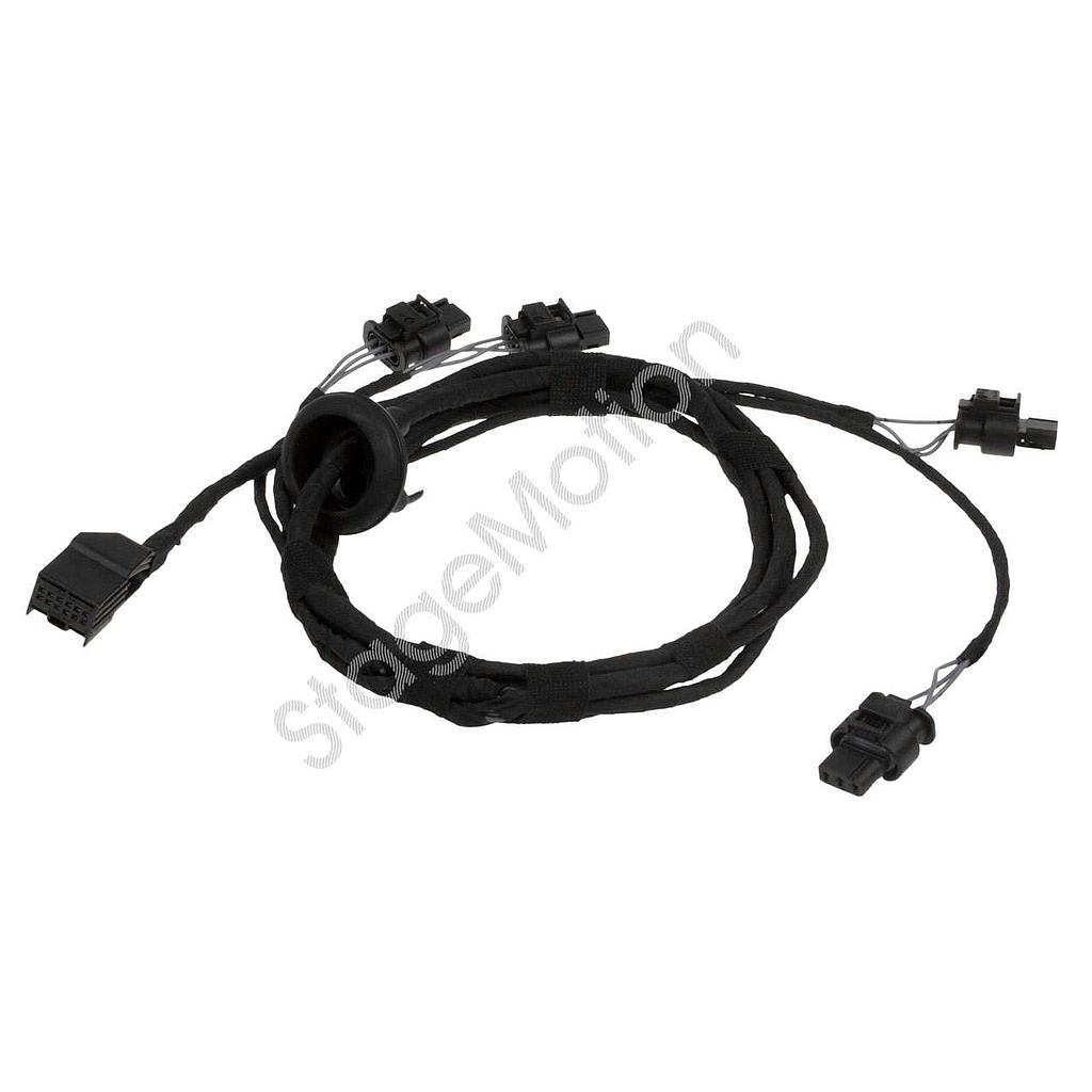 Cableado sensores PDC área Trasera para Audi A4 (8K), A5 (8T) y Q5 (8R) hasta 05/02/2012 (18 diam.)