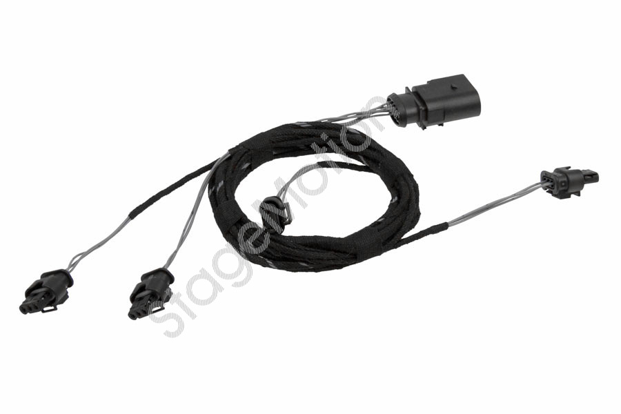 Cableado sensores PDC parachoques delantero para Audi Q7 4L, A3 8P