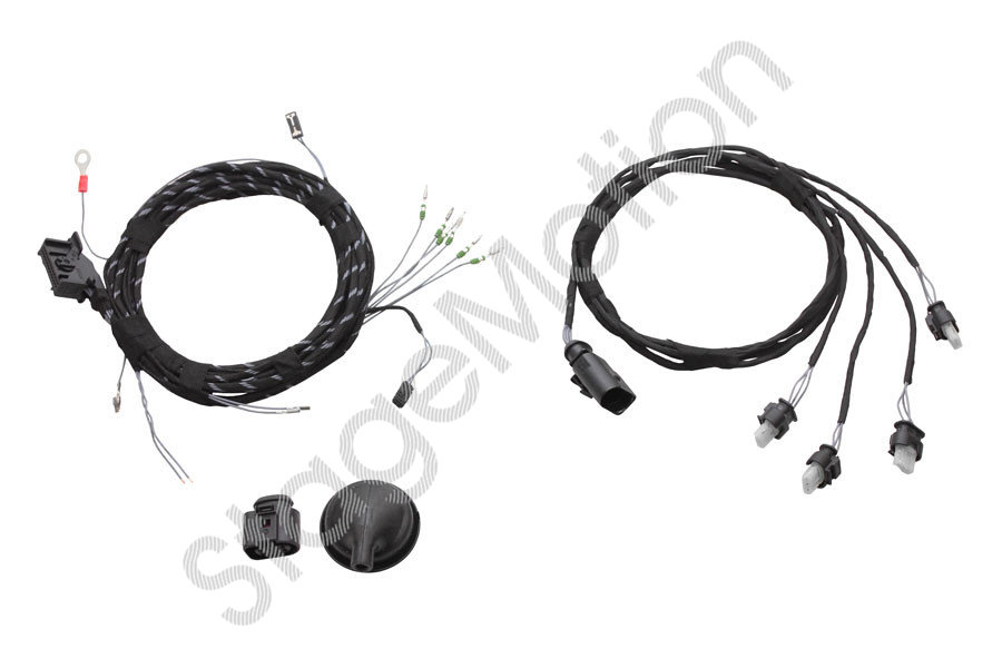 Cableado de ayuda de aparcamiento trasero APS+ para Audi A3 8V