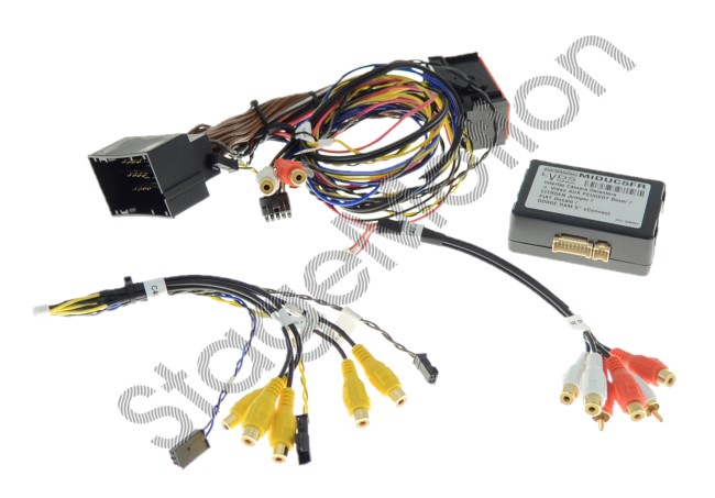 Interfaz Cámara Delantera + Vídeo AUX para PEUGEOT Boxer / Citroën Jumper / FIAT Ducato / DODGE RAM  5" uConnect