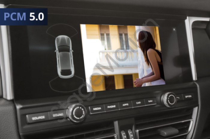 Interface Vídeo Activo en Movimiento para Porsche PCM 5.0