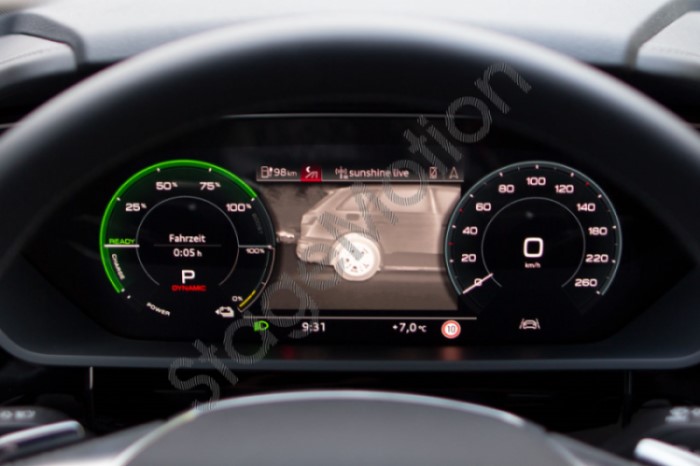 Asistente de visión nocturna para Audi E-tron GE