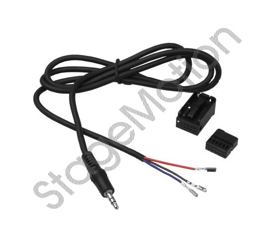 Adaptador de entrada auxiliar de 3,5 mm para VW MFD 2, RNS 2