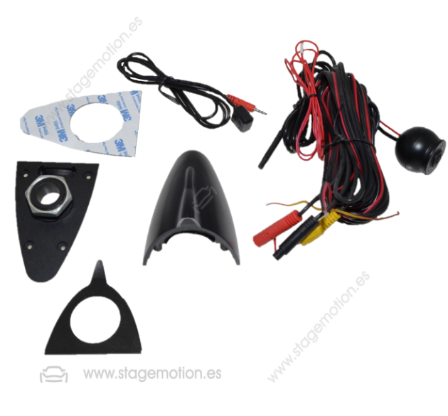 Cámara Techo Universal RCA Regulable adhesivo con Visión Infrarroja y Control Visión