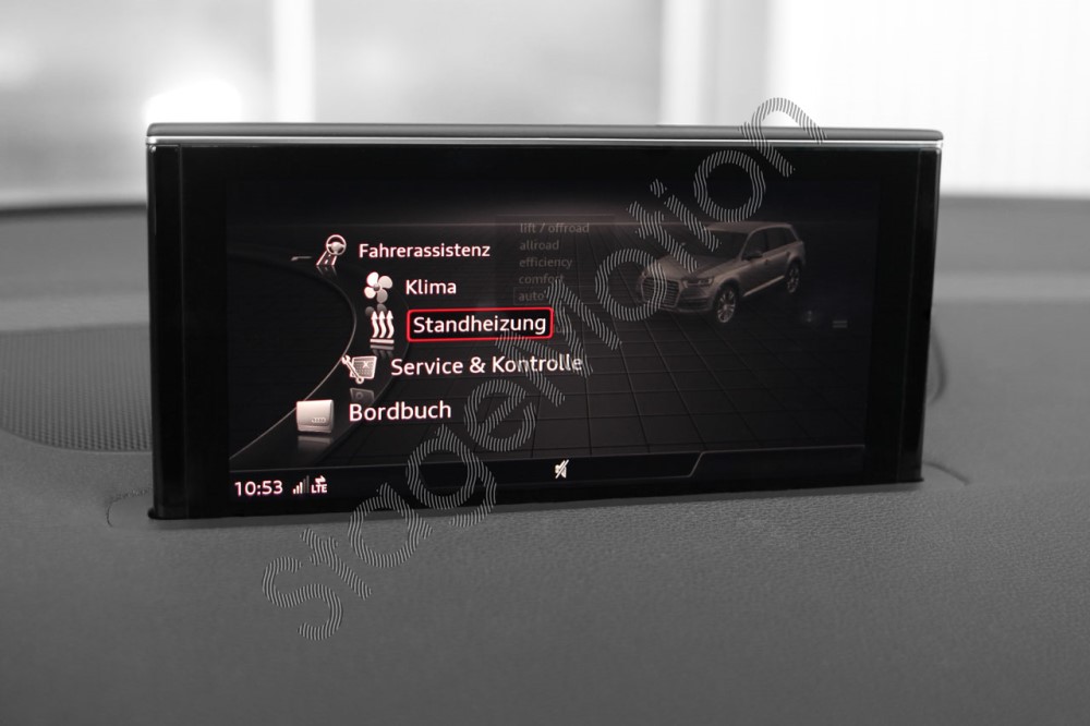 Kit de reequipamiento calefacción adicional para Audi Q7 4M