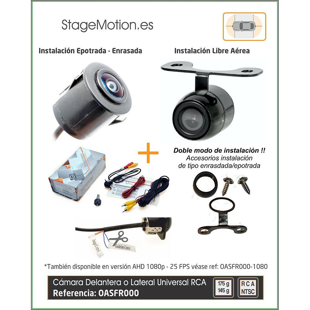 Cámara Visión Delantera RCA-NTSC Universal (16mm)por lo que veo hay 153
