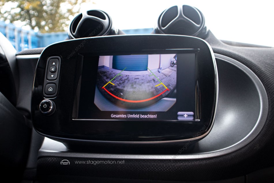 Kit cámara de visión trasera para Smart 453 Forfour