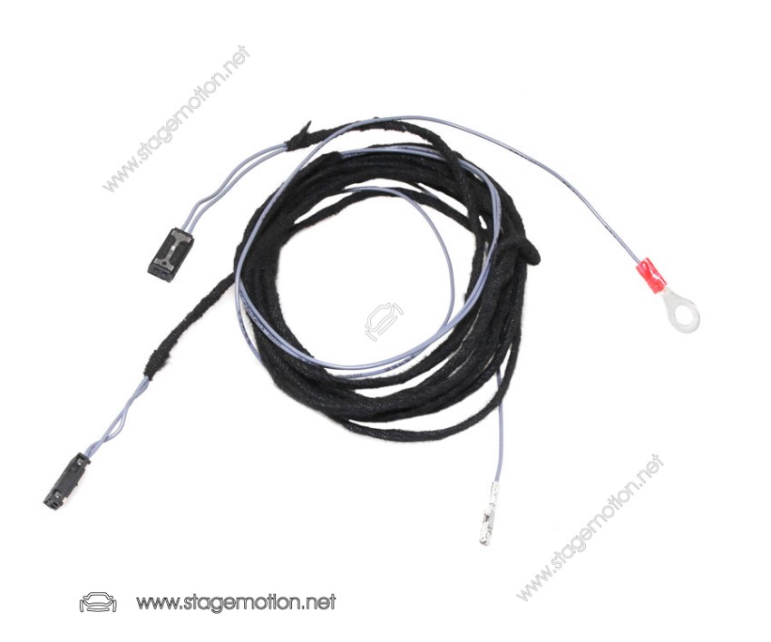 Cableado para iluminación de la zona reposapies delantero para MQB