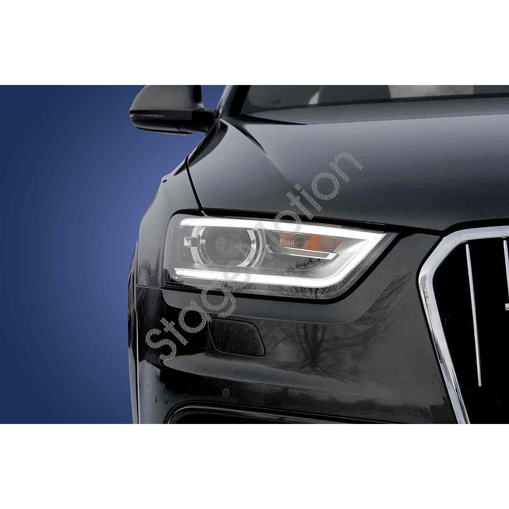 Kit de faros bi-xenón con luces diurnas LED para Audi Q3 8U con amortiguador eléctrico
