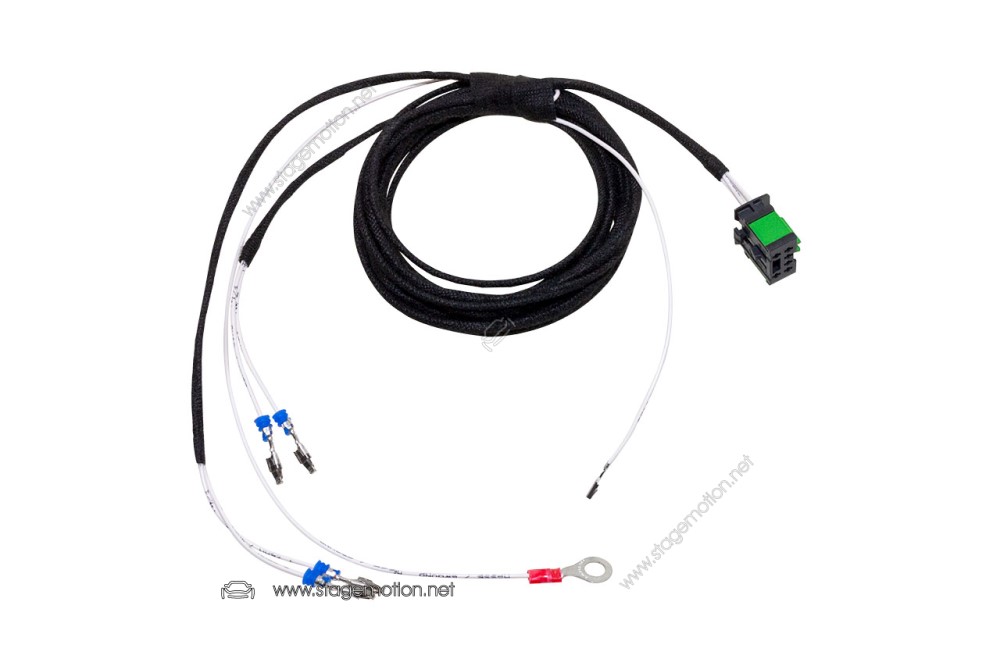 Cableado de extensión mLWR xenón a faros halógenos para Audi A4 8K, A5 8T