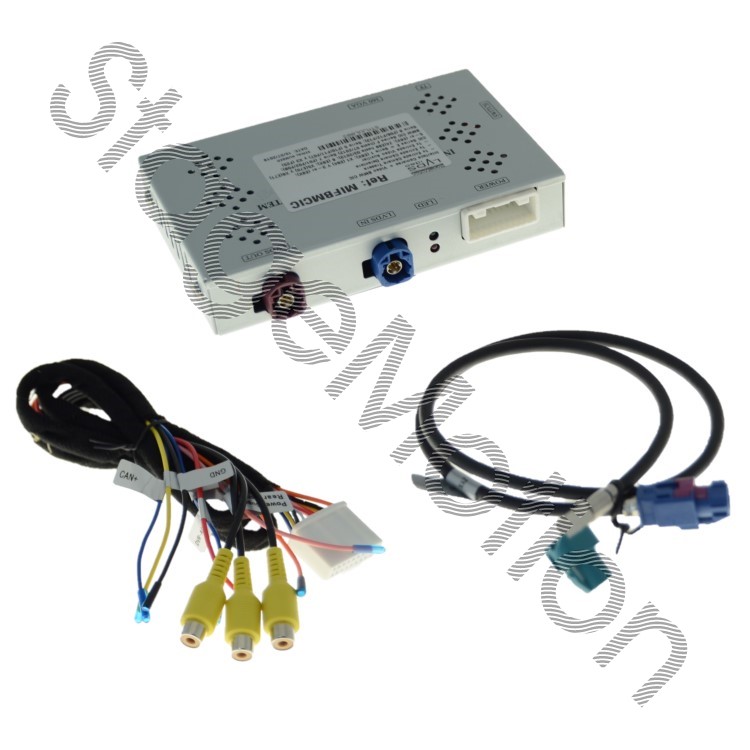 Interface Cámara Trasera + Vídeo AUX MINI / BMW CIC Series F CIC (HSD 4-Pin)