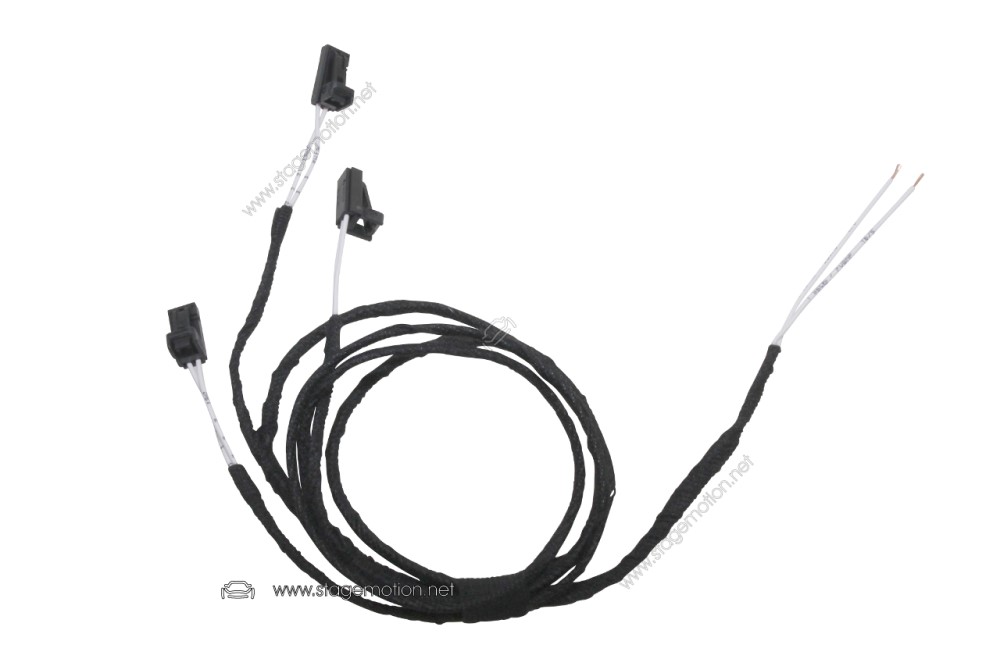 Cableado para ventilaciones de control giratorio iluminadas para Audi A4 8K, A5 8T, Q5 8R