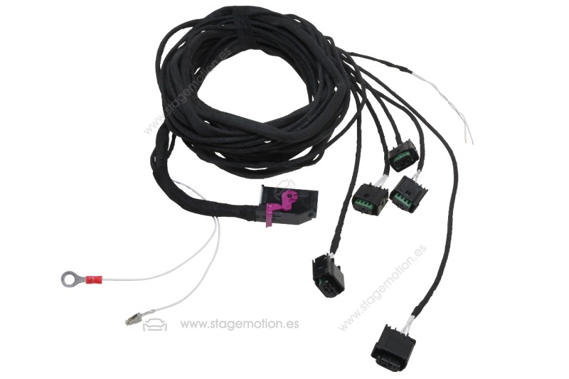 Cableado sistema de control de presión de neumáticos para VW Touareg 7L