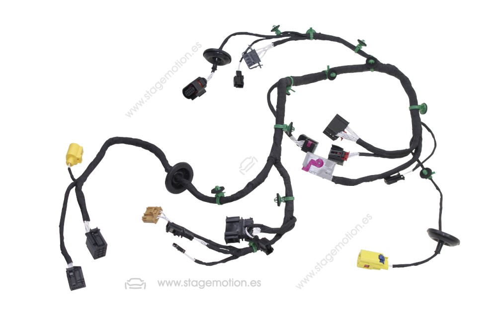 Cableado de la puerta del conductor para Skoda Octavia 1Z,1Z0 971 120 DB