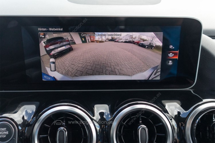 Kit cámara de visión trasera Código 218 para Mercedes Benz Clase B W247