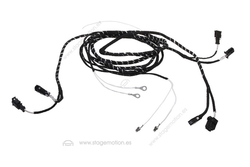 Cableado calefacción asiento banqueta trasera para Skoda Superb 3V