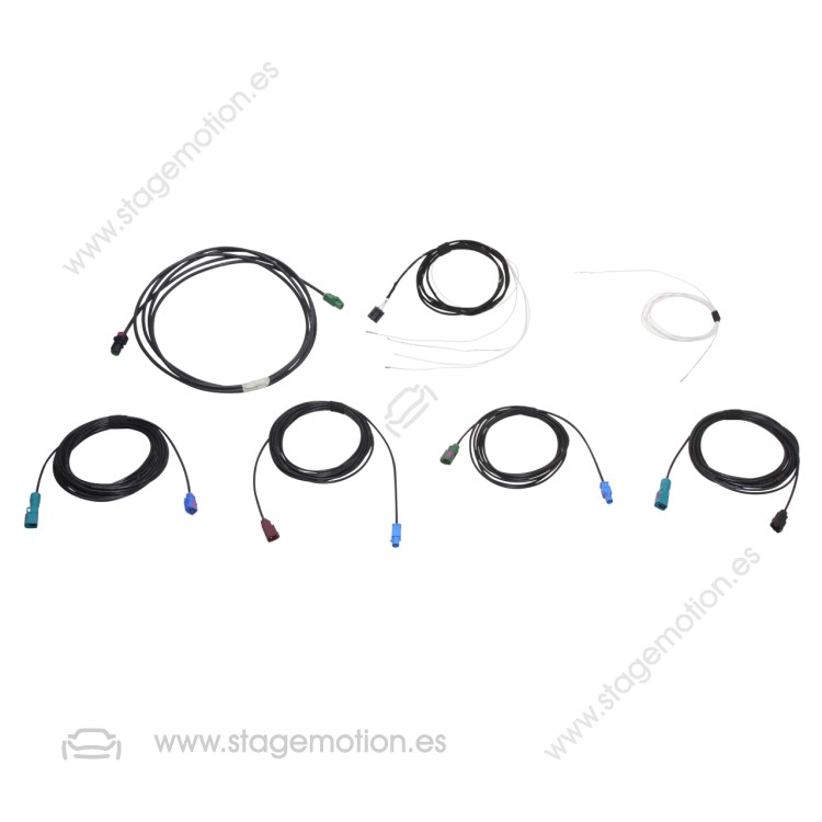 Cableado de cámara ambiental para VW Touareg CR