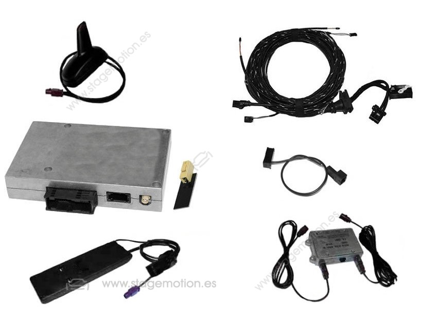 Preparación de teléfono móvil FSE Bluetooth para Audi A5 8T "Completo"