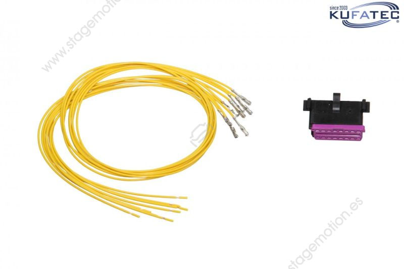 Kit de reparación de conector OBD de 16 pines 8D0 972 695 / 3A0 972 695 para VW Audi Seat/Skoda
