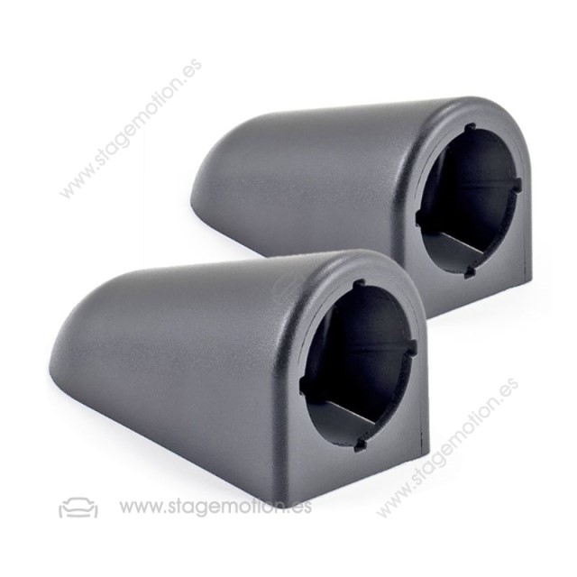 Carcasa vacía para interruptor con orificio de 20,2 mm (par)