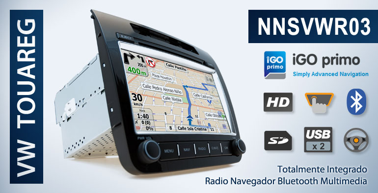 Kit Navegación R-Series Volkswagen Touareg (7P) RCD-550 (hasta 2014)