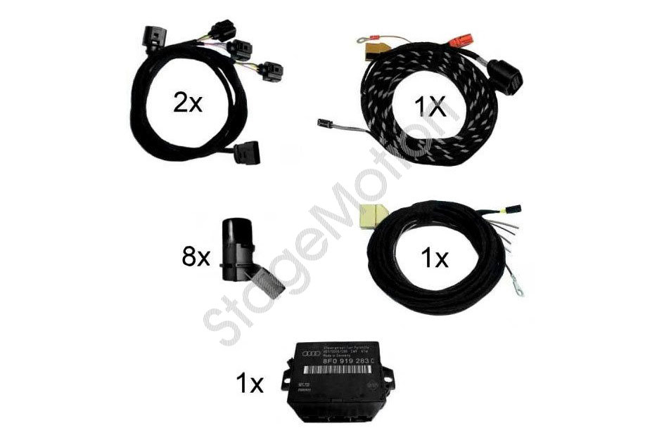 Kit Park Pilot APS+ delantero y trasero para Audi A4 8H Cabriolet
