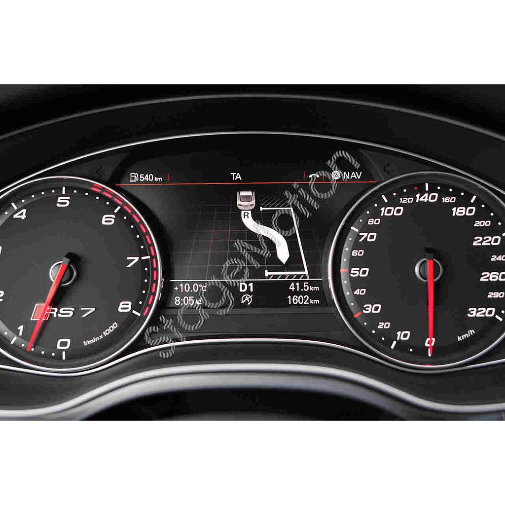 Kit Park Assist con pantalla ambiental para Audi A7 4G